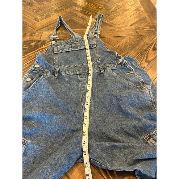 VTG Overalls D'Mode Classix Womans L Jean Bib Western Cowgirl Farm Barn Cottage - Picture 6 of 11